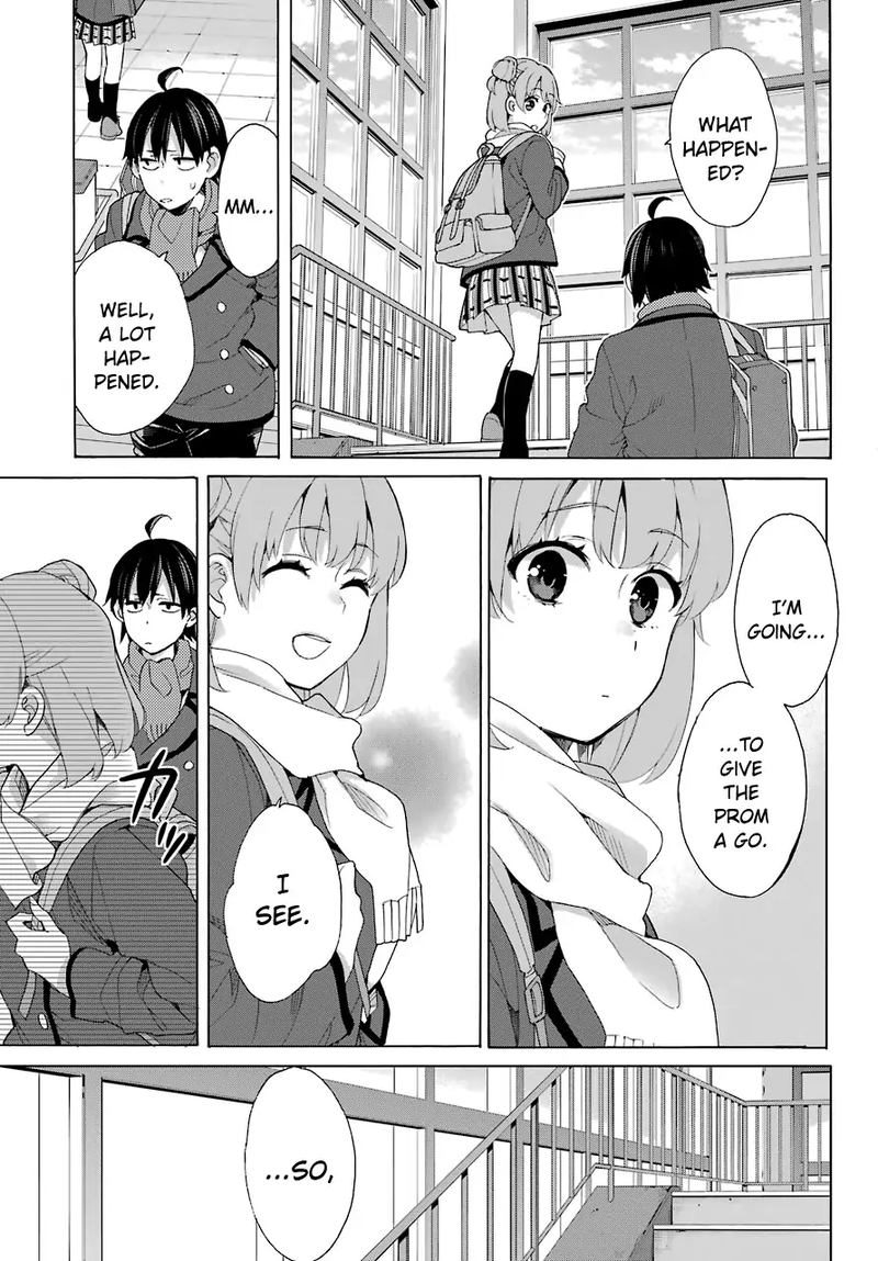 Yahari Ore No Seishun Rabukome Wa Machigatte Iru Mougenroku Chapter 80 Page 19