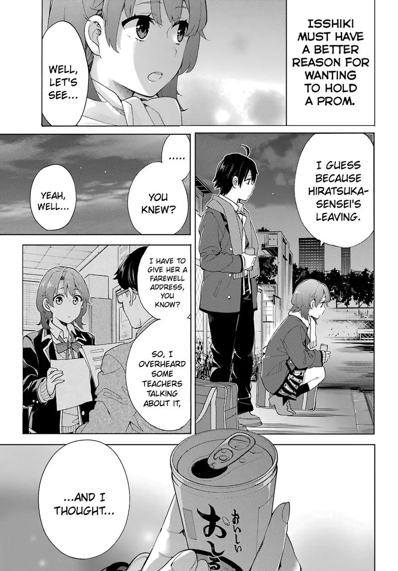 Yahari Ore No Seishun Rabukome Wa Machigatte Iru Mougenroku Chapter 80 Page 3