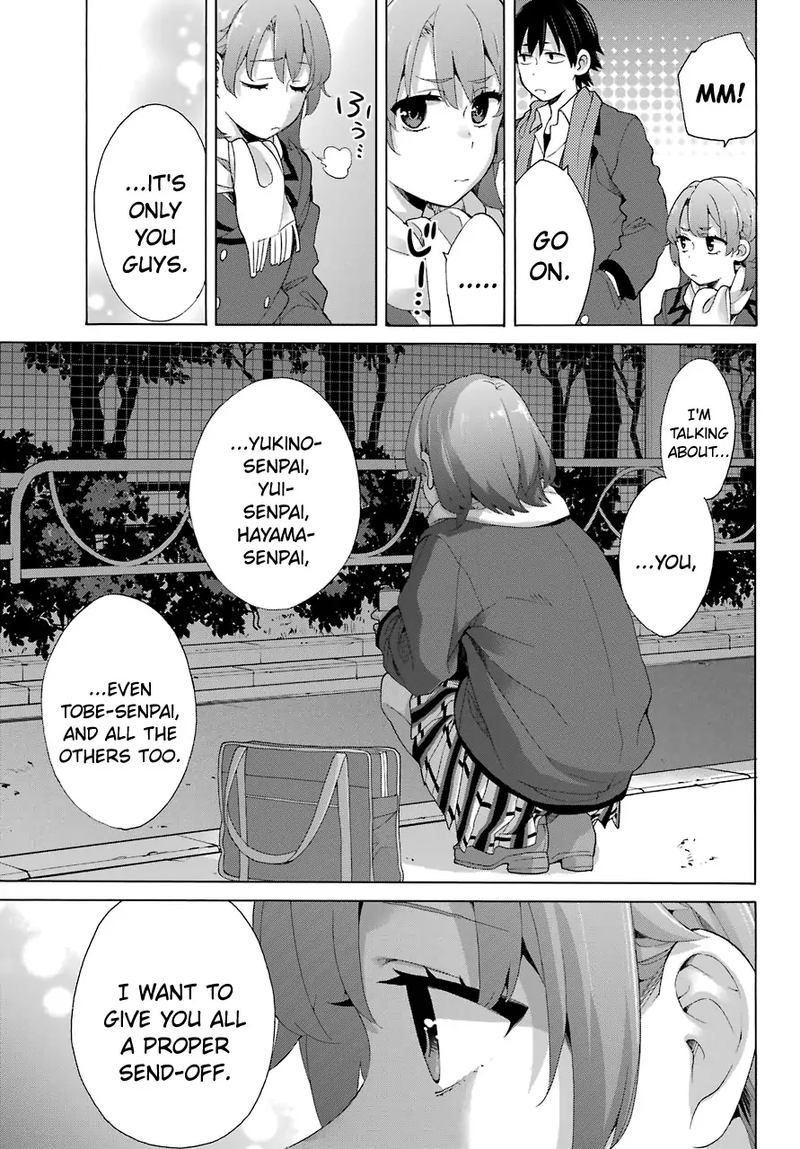 Yahari Ore No Seishun Rabukome Wa Machigatte Iru Mougenroku Chapter 80 Page 7