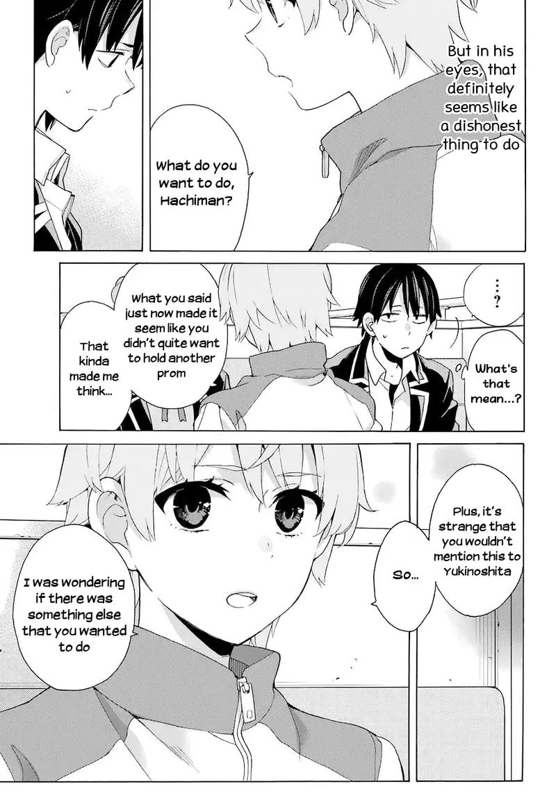 Yahari Ore No Seishun Rabukome Wa Machigatte Iru Mougenroku Chapter 83 Page 9