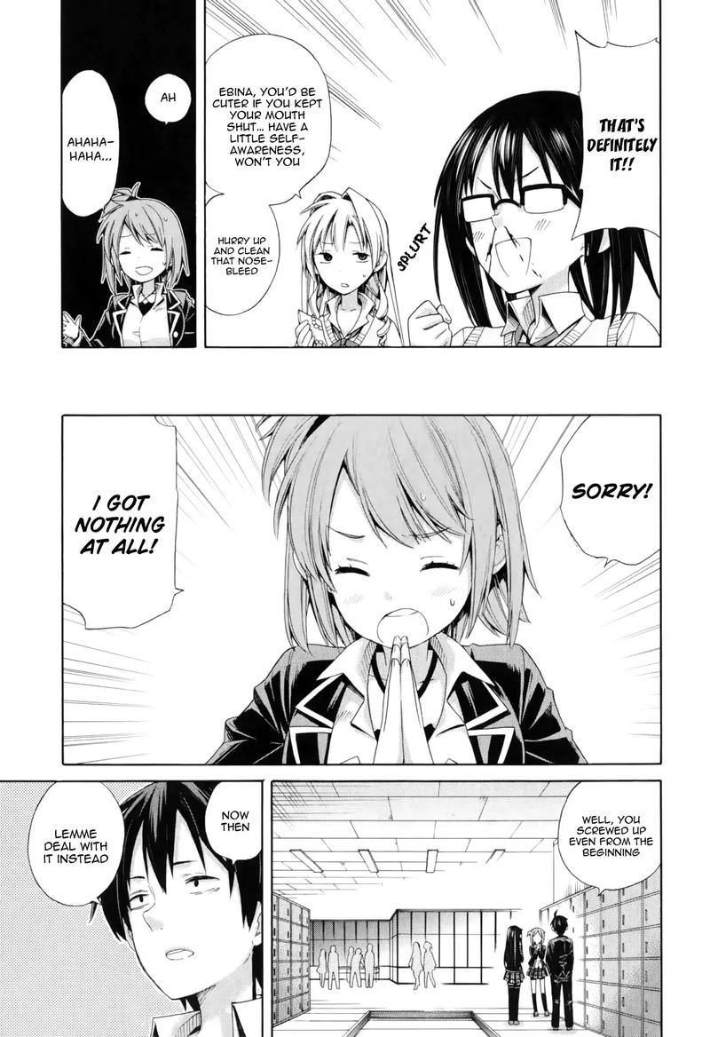 Yahari Ore No Seishun Rabukome Wa Machigatte Iru Mougenroku Chapter 9 Page 15