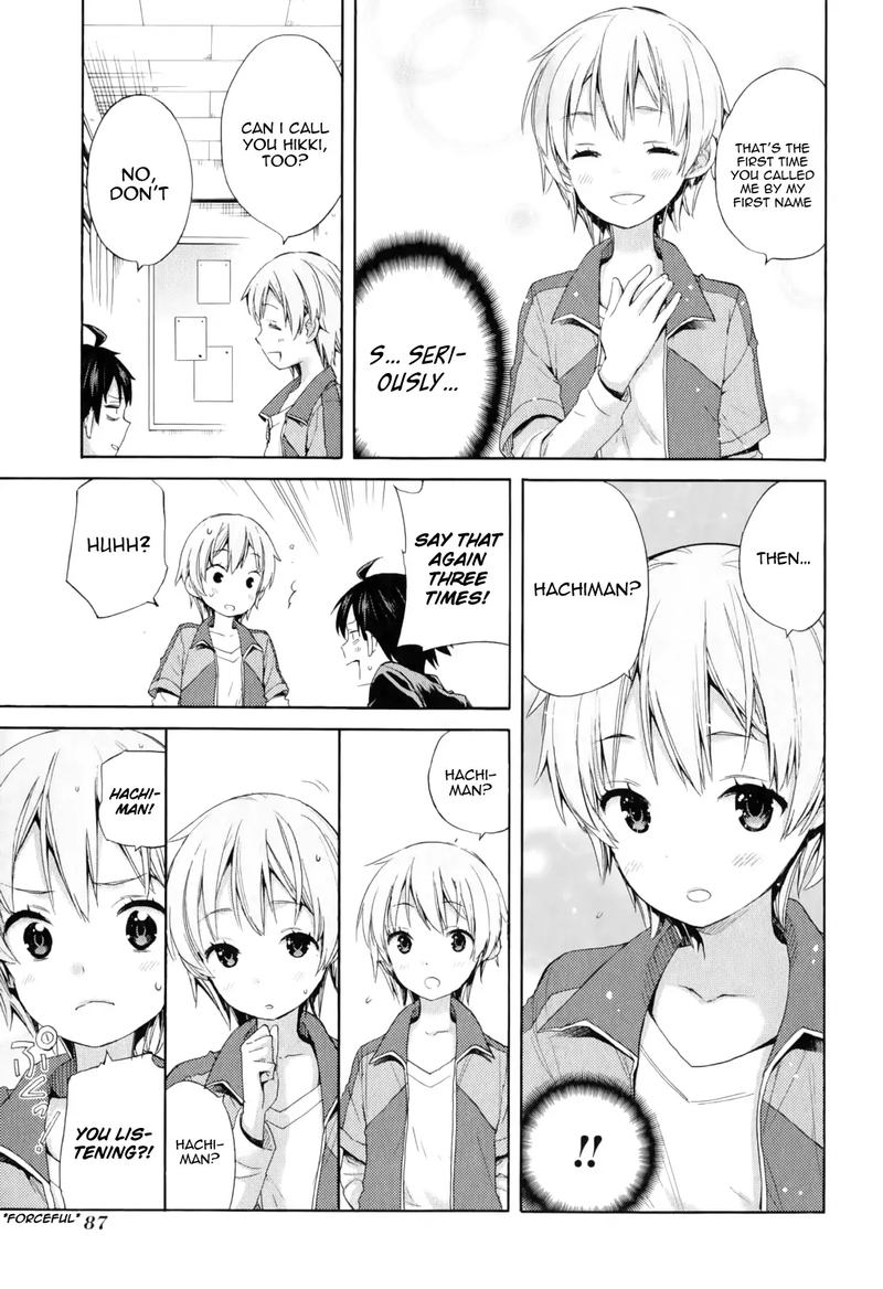 Yahari Ore No Seishun Rabukome Wa Machigatte Iru Mougenroku Chapter 9 Page 21