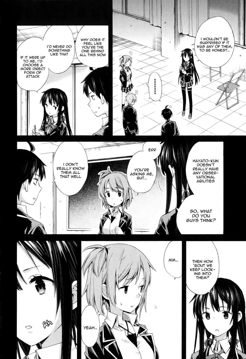 Yahari Ore No Seishun Rabukome Wa Machigatte Iru Mougenroku Chapter 9 Page 6