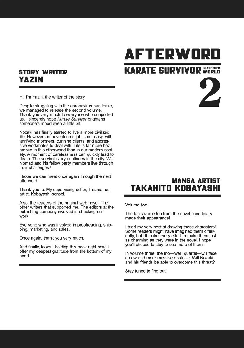 Yajin Tensei Karate Survivor In Another World Chapter 12 Page 35