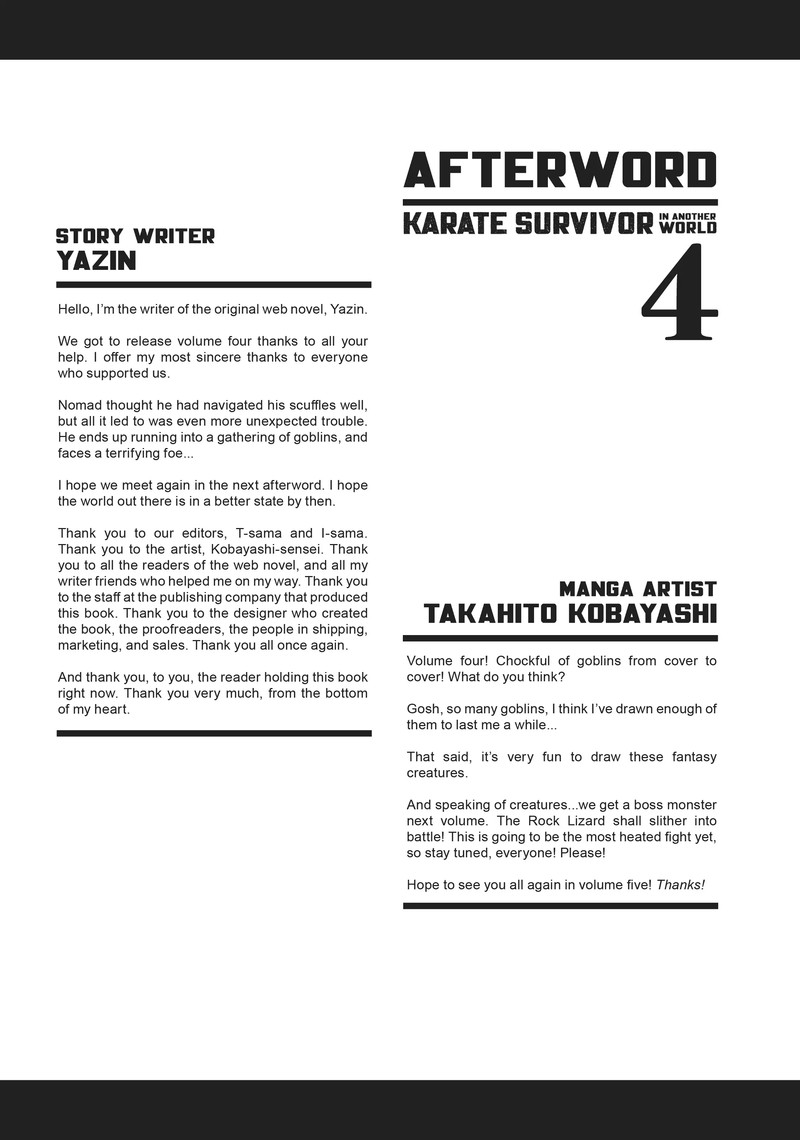 Yajin Tensei Karate Survivor In Another World Chapter 24 Page 23