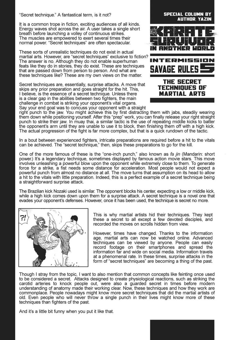 Yajin Tensei Karate Survivor In Another World Chapter 5 Page 23