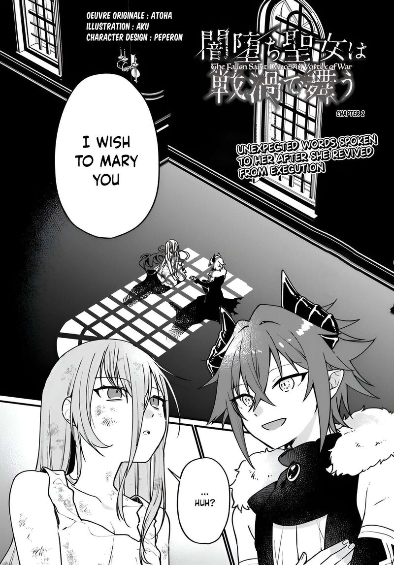 Yami Ochi Seijou Wa Senka De Mau Chapter 2 Page 1