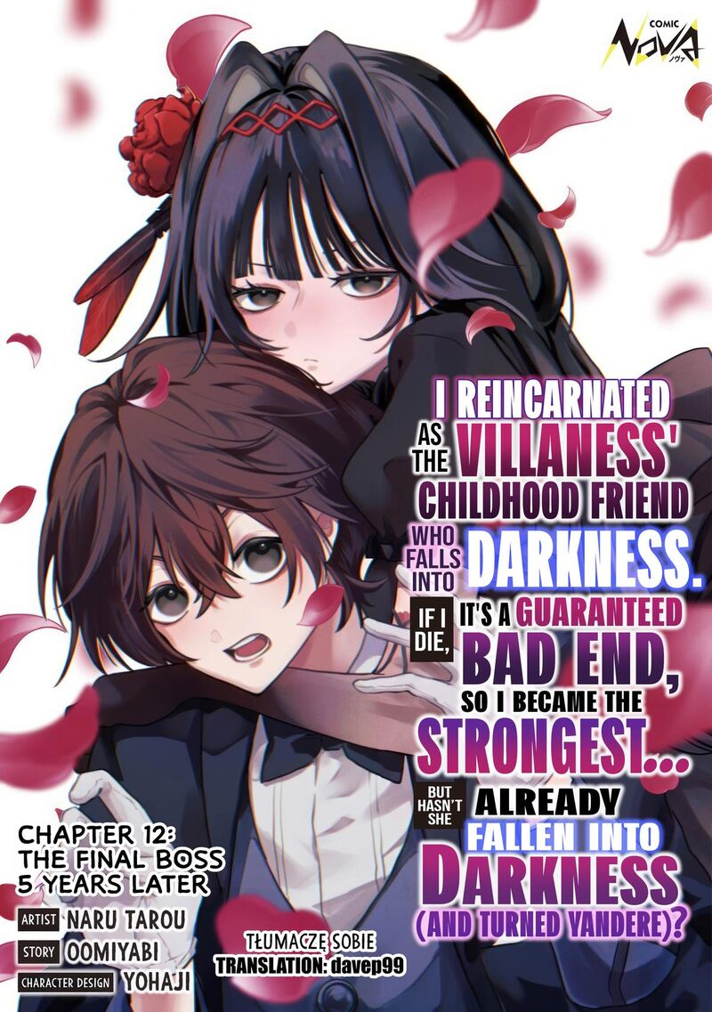 Yamiochi Last Boss Reijou No Osananajimi Ni Tensei Shita Ore Ga Shindara Bad End Kakutei Nanode Saikyou Ni Natta Kedo Mou Yamiochi Yandere Ka Shitemasen Ka Chapter 12 Page 1