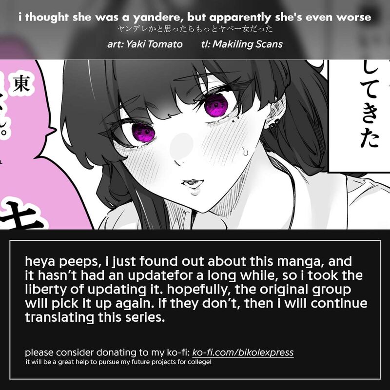Yandere Ka To Omottara Motto Yabe Onna Datta Chapter 65 Page 13