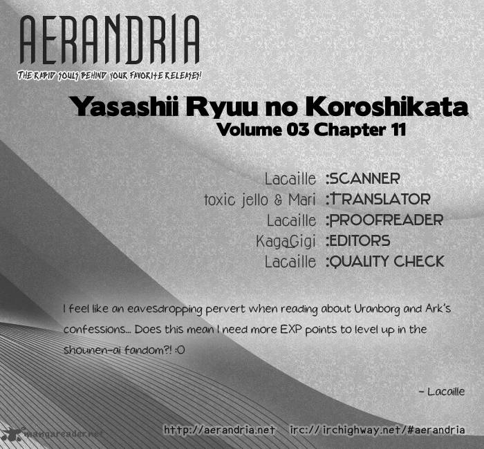 YasashII Ryuu No Koroshikata Chapter 11 Page 2