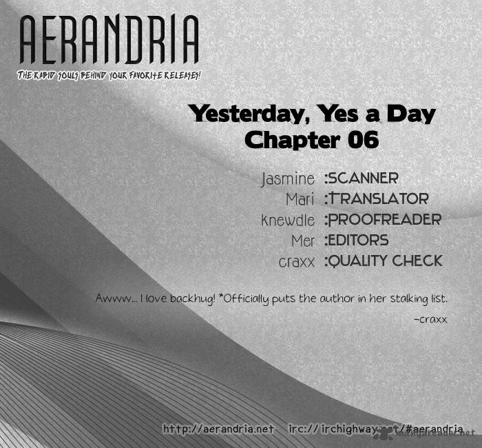 Yesterday Yes A Day Chapter 6 Page 3