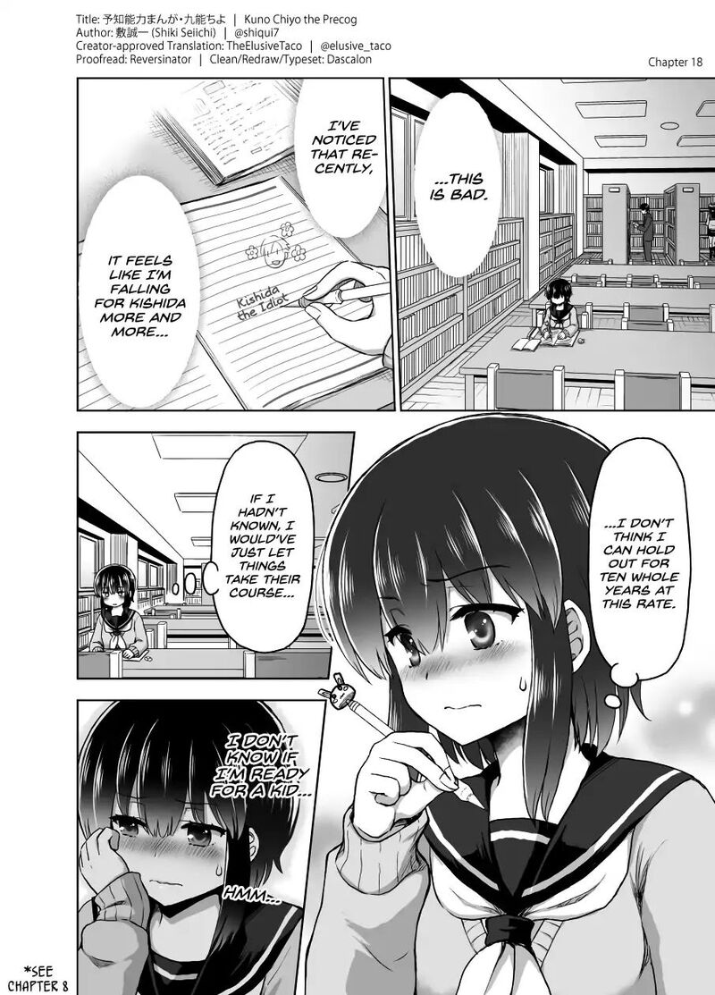 Yochinouryoku Manga Kuno Chiyo Chapter 18 Page 1