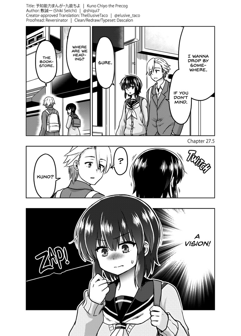 Yochinouryoku Manga Kuno Chiyo Chapter 27e Page 1