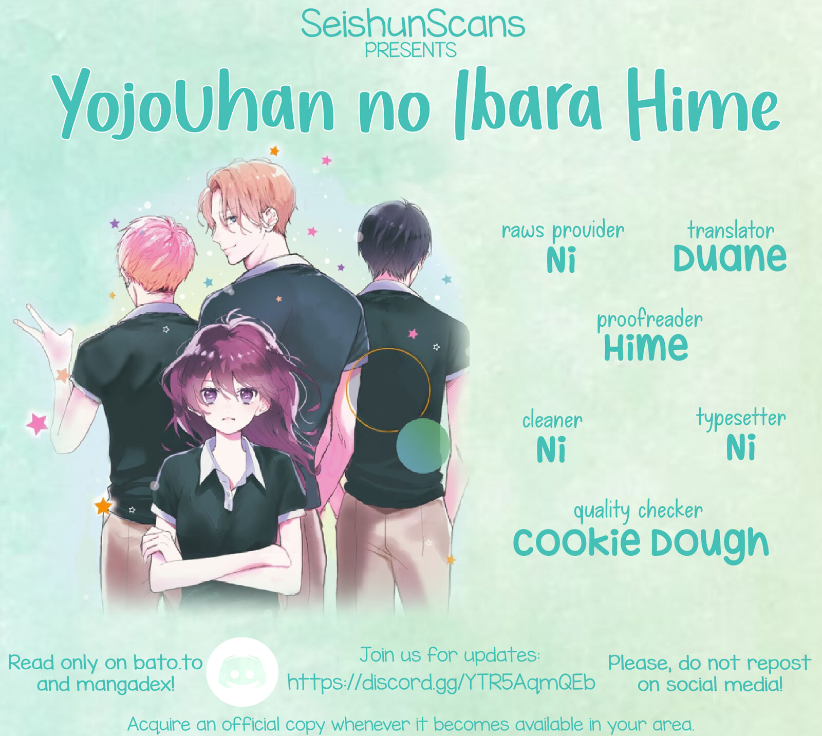 Yojouhan No Ibara Hime Chapter 28 Page 1