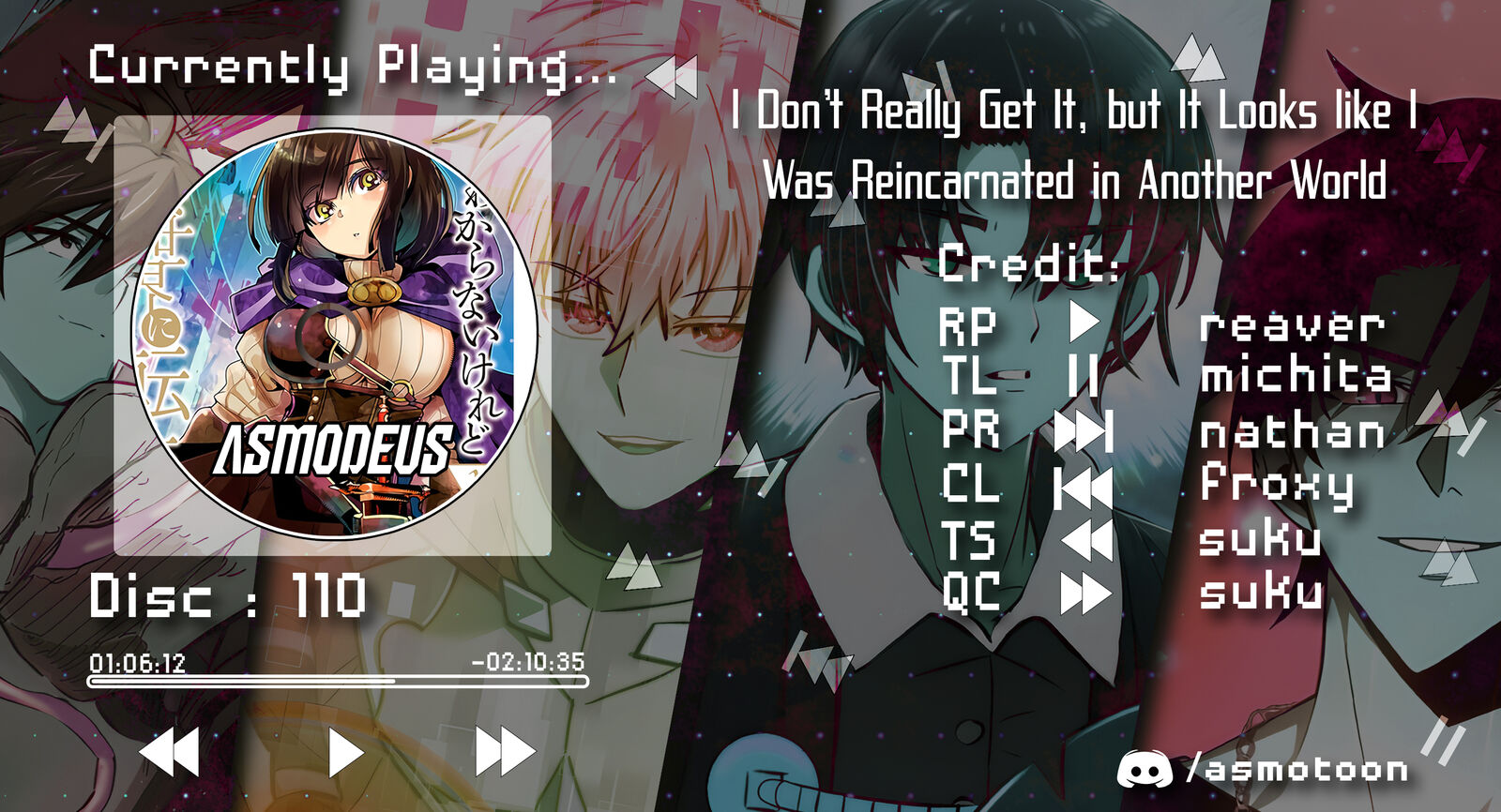 Yoku Wakaranai Keredo Isekai Ni Tensei Shiteita You Desu Chapter 110 Page 1