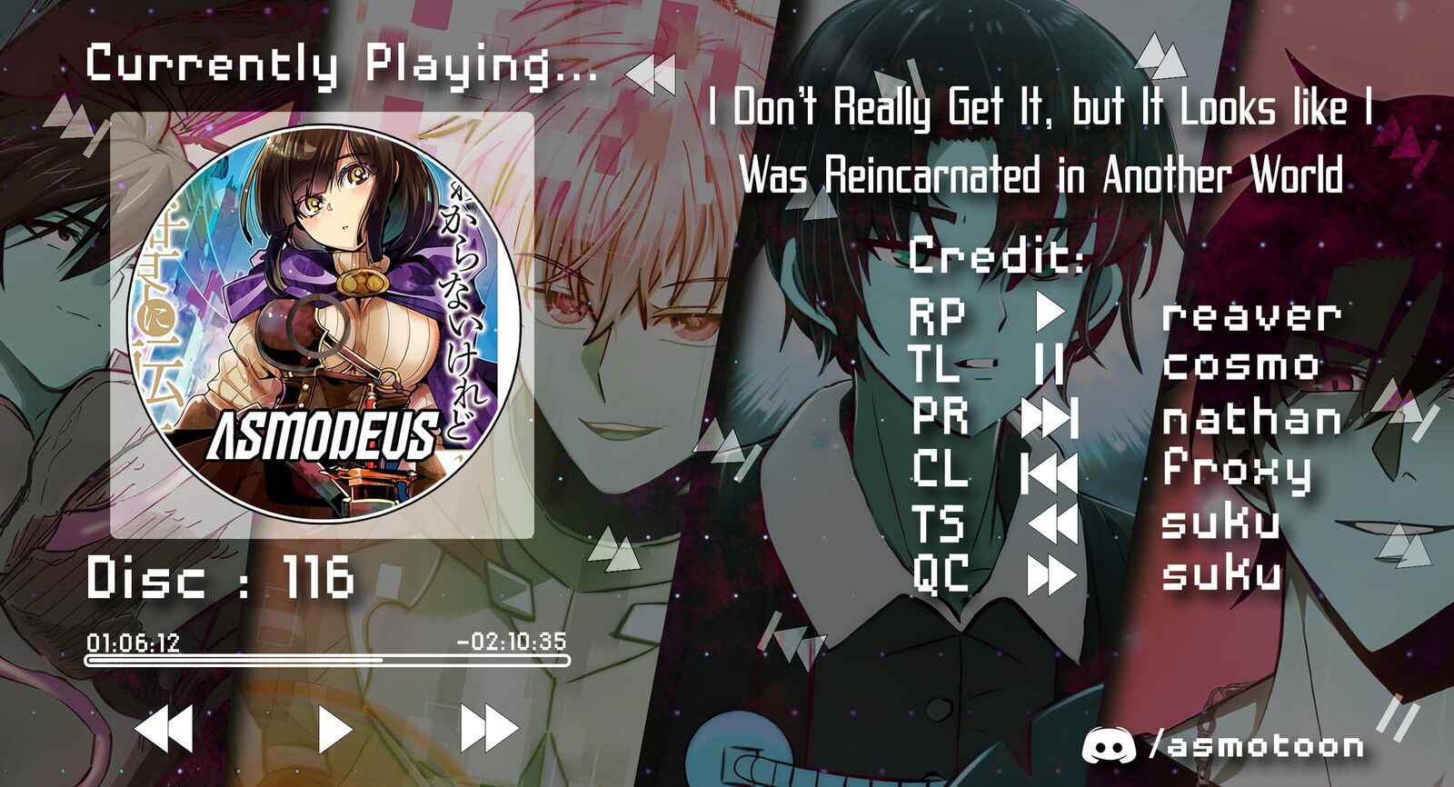 Yoku Wakaranai Keredo Isekai Ni Tensei Shiteita You Desu Chapter 116 Page 1