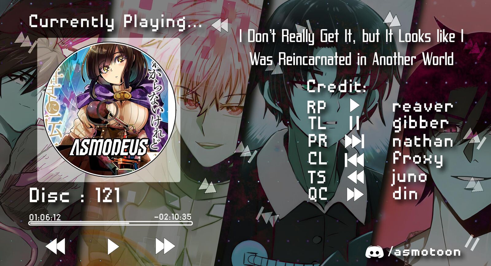 Yoku Wakaranai Keredo Isekai Ni Tensei Shiteita You Desu Chapter 121 Page 1