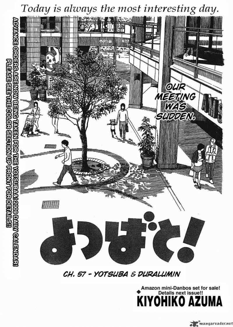 Yotsubato Chapter 57 Page 1