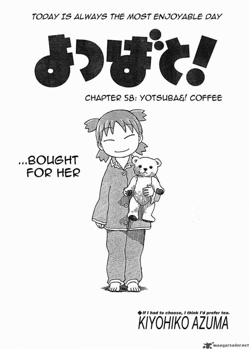 Yotsubato Chapter 58 Page 1