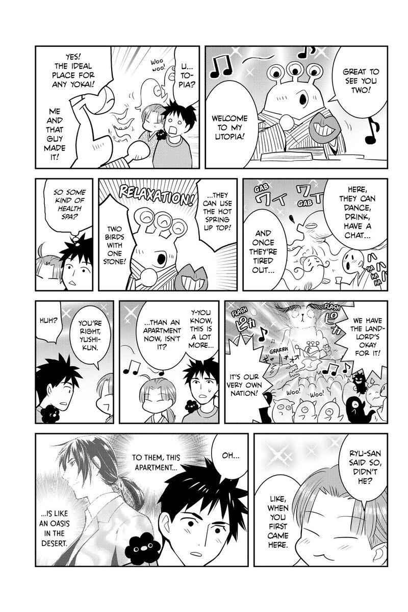 Youkai Apato No Yuuga Na Nichijou Chapter 158e Page 22