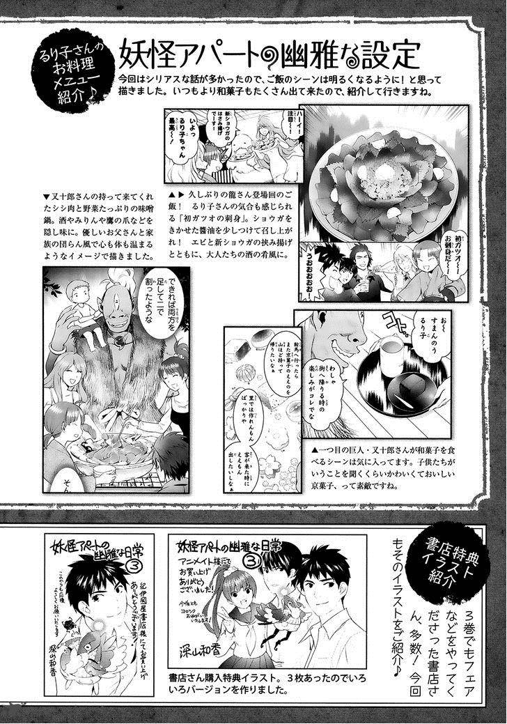 Youkai Apato No Yuuga Na Nichijou Chapter 20 Page 37