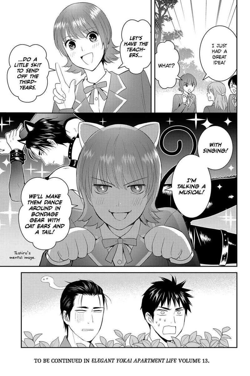 Youkai Apato No Yuuga Na Nichijou Chapter 60 Page 35