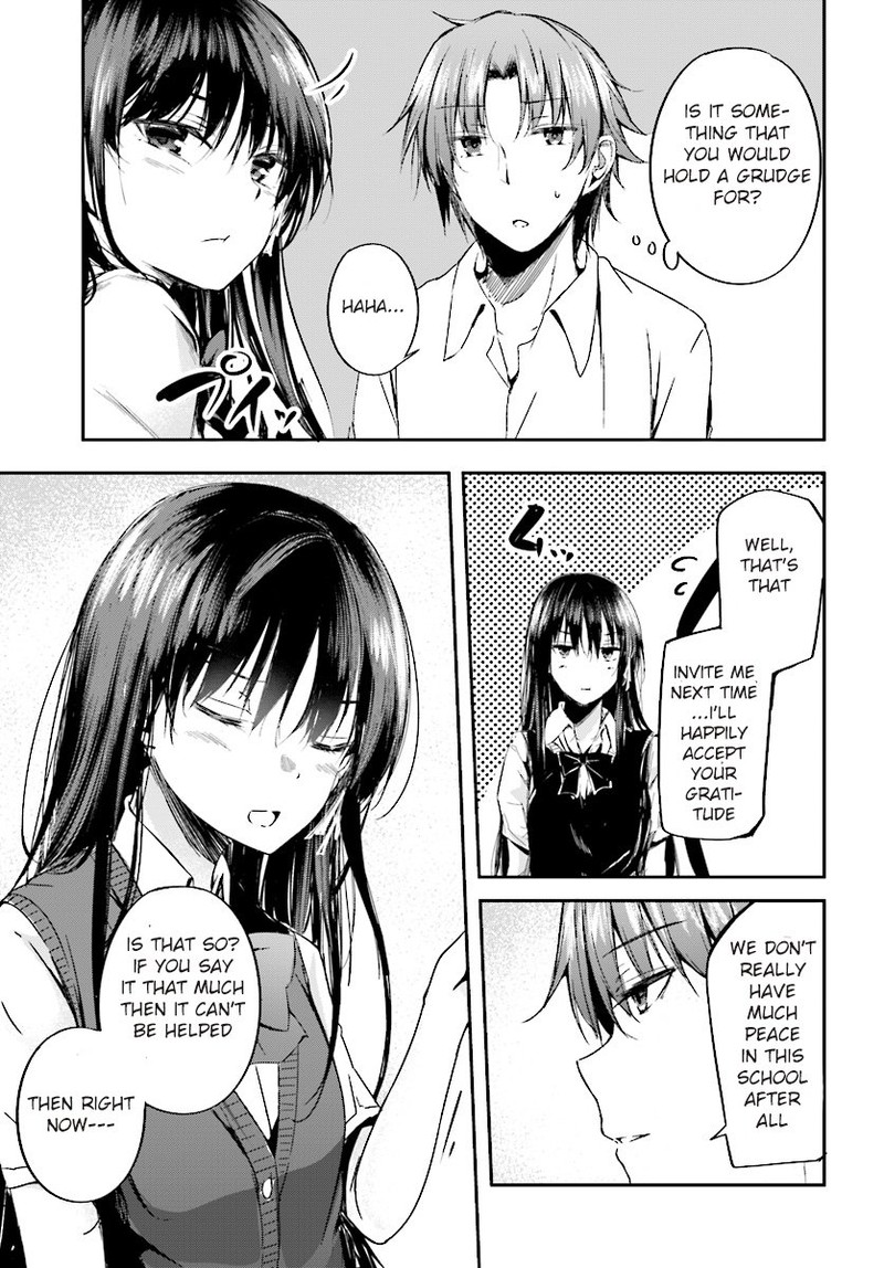 Youkoso Jitsuryoku Shijou Shugi No Kyoushitsu E Horkita Chapter 11 Page 7