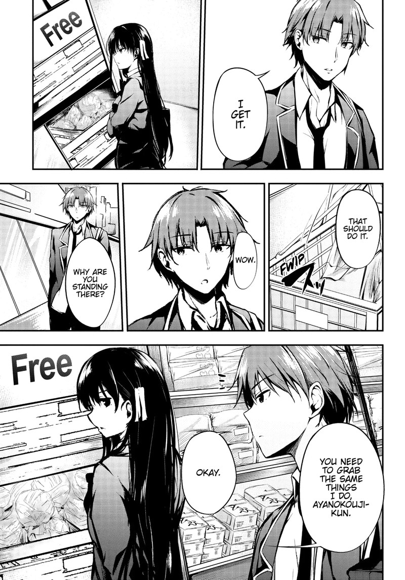 Youkoso Jitsuryoku Shijou Shugi No Kyoushitsu E Horkita Chapter 2 Page 23