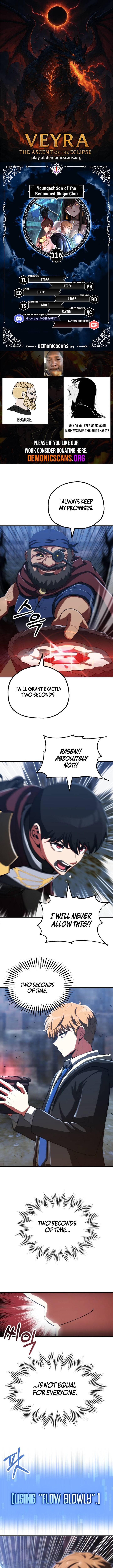 Youngest Scion Of The Mages Chapter 116 Page 1