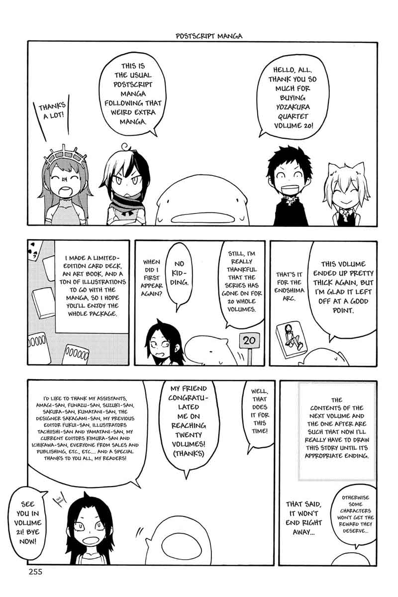 Yozakura Quartet Chapter 119 Page 65