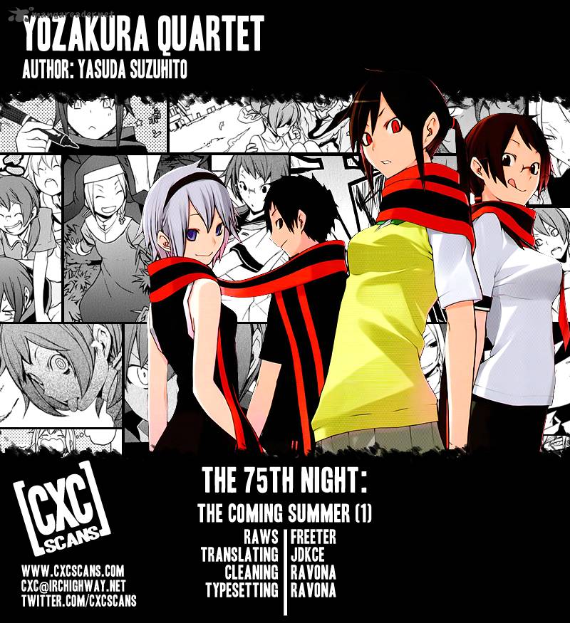 Yozakura Quartet Chapter 75 Page 1