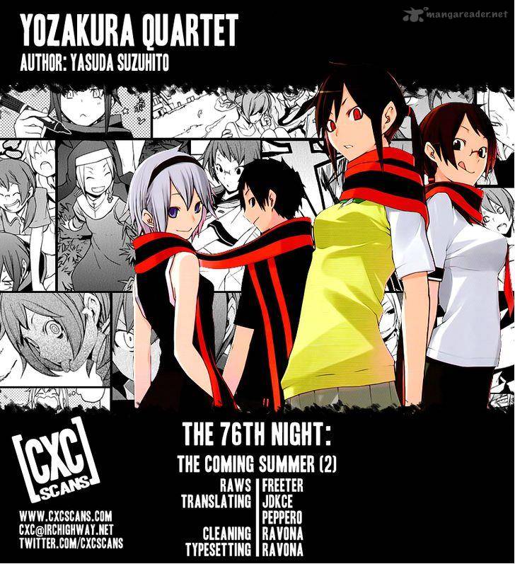 Yozakura Quartet Chapter 76 Page 1