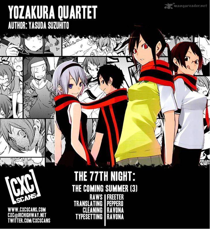 Yozakura Quartet Chapter 77 Page 36