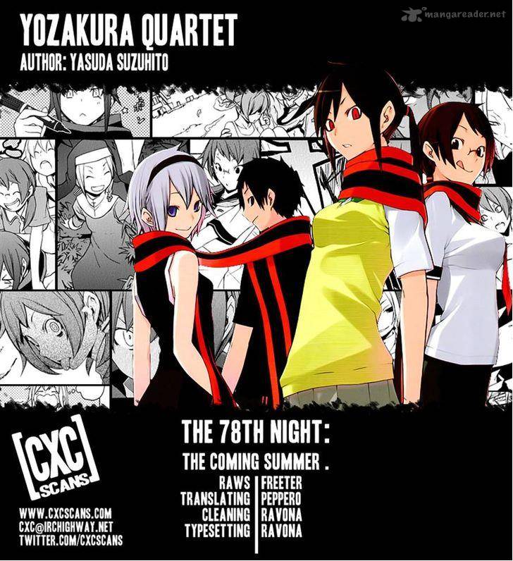 Yozakura Quartet Chapter 78 Page 32