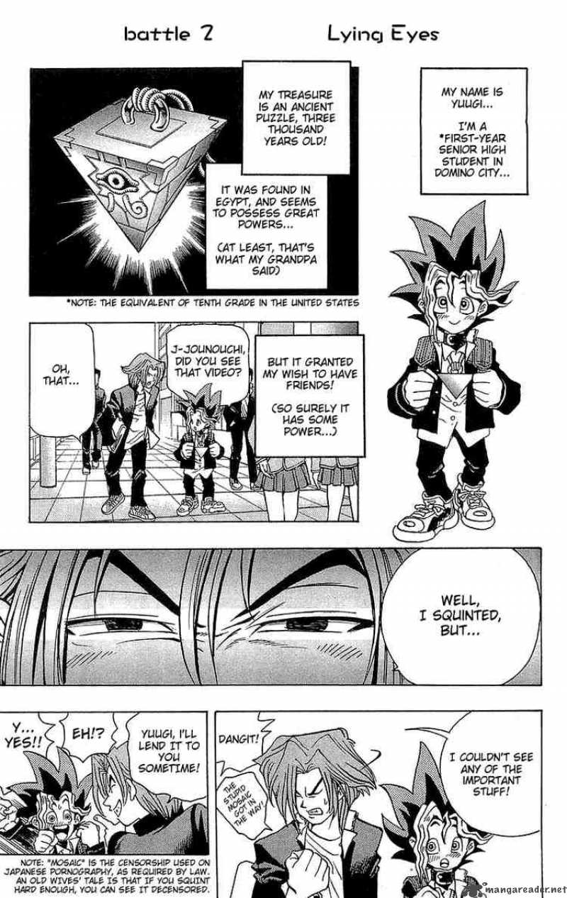 Yu Gi Oh Chapter 2 Page 1