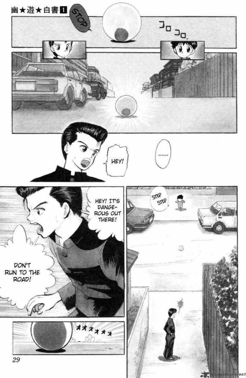 Yu Yu Hakusho Chapter 1 Page 27