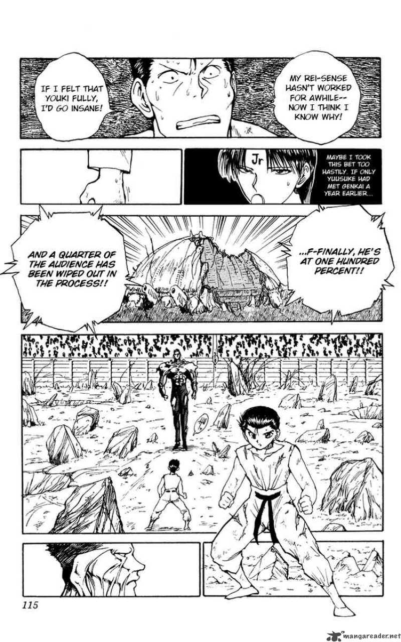 Yu Yu Hakusho Chapter 106 Page 8