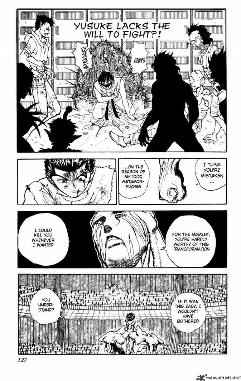 Yu Yu Hakusho Chapter 107 Page 1