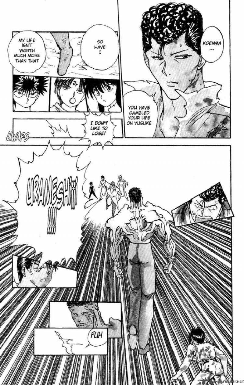 Yu Yu Hakusho Chapter 108 Page 14