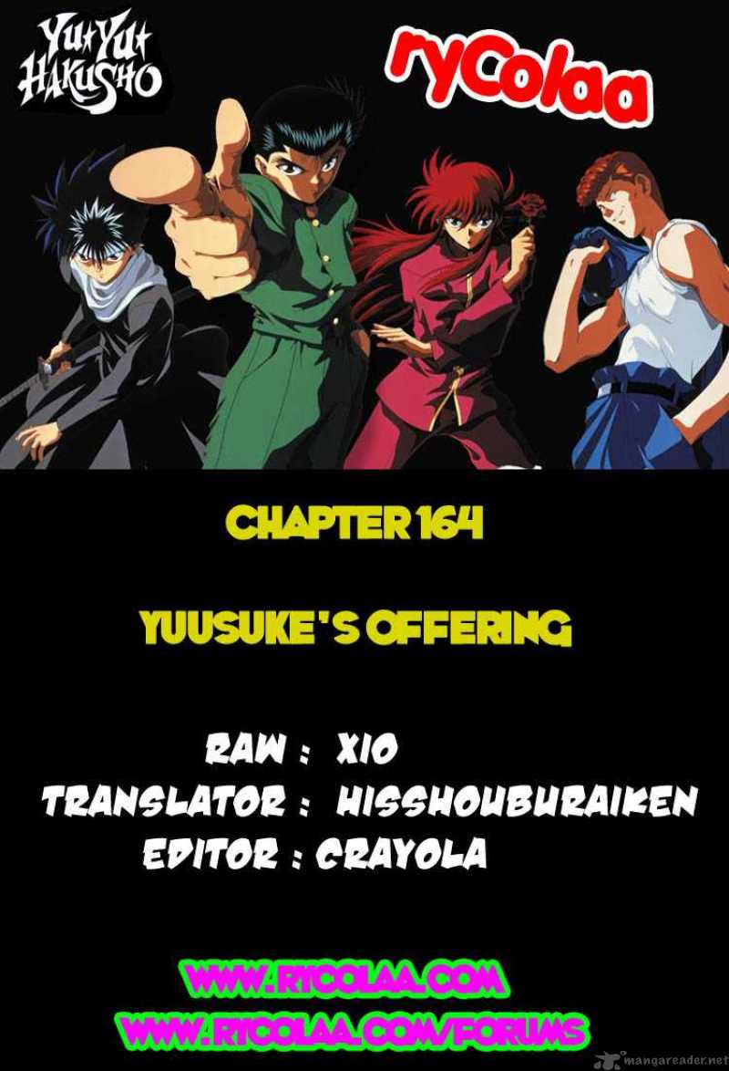 Yu Yu Hakusho Chapter 164 Page 20