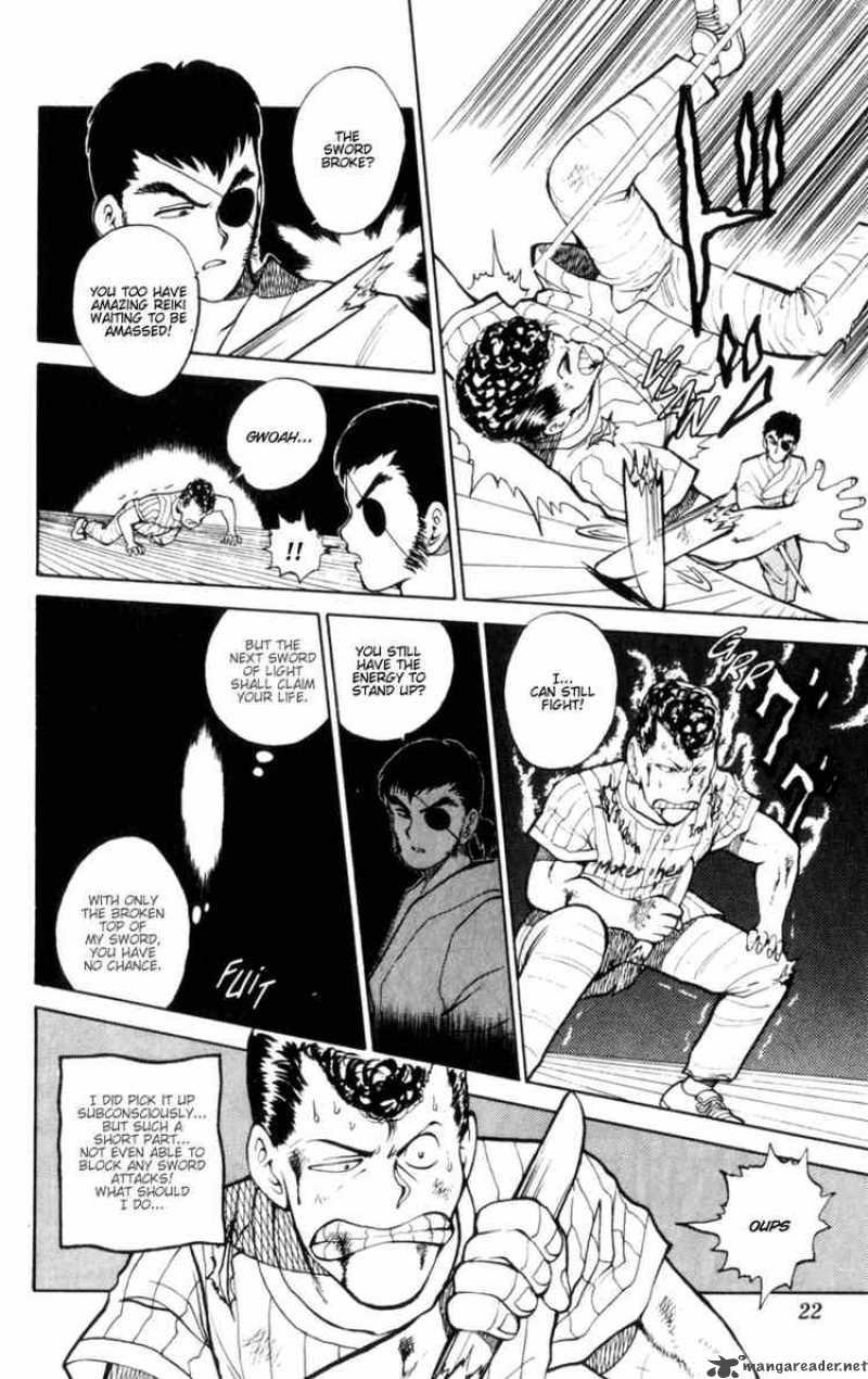 Yu Yu Hakusho Chapter 27 Page 21