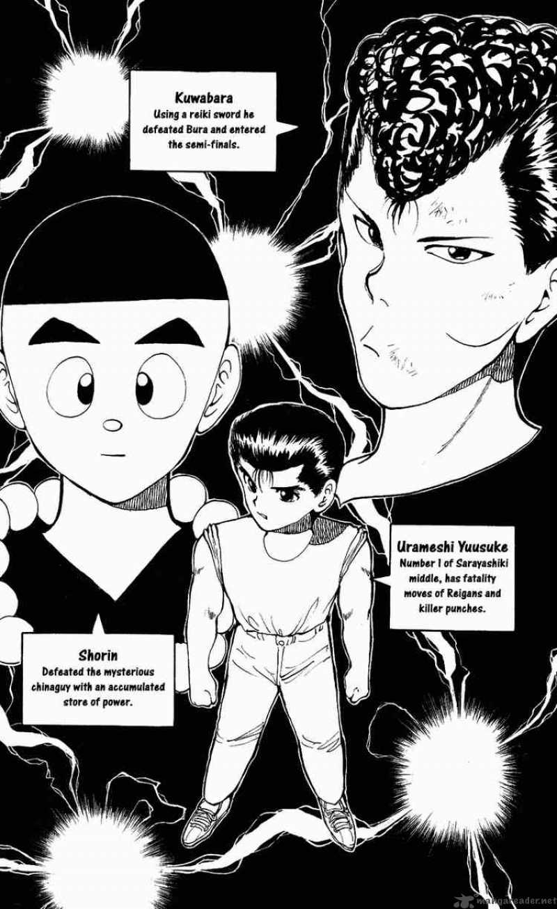 Yu Yu Hakusho Chapter 28 Page 3