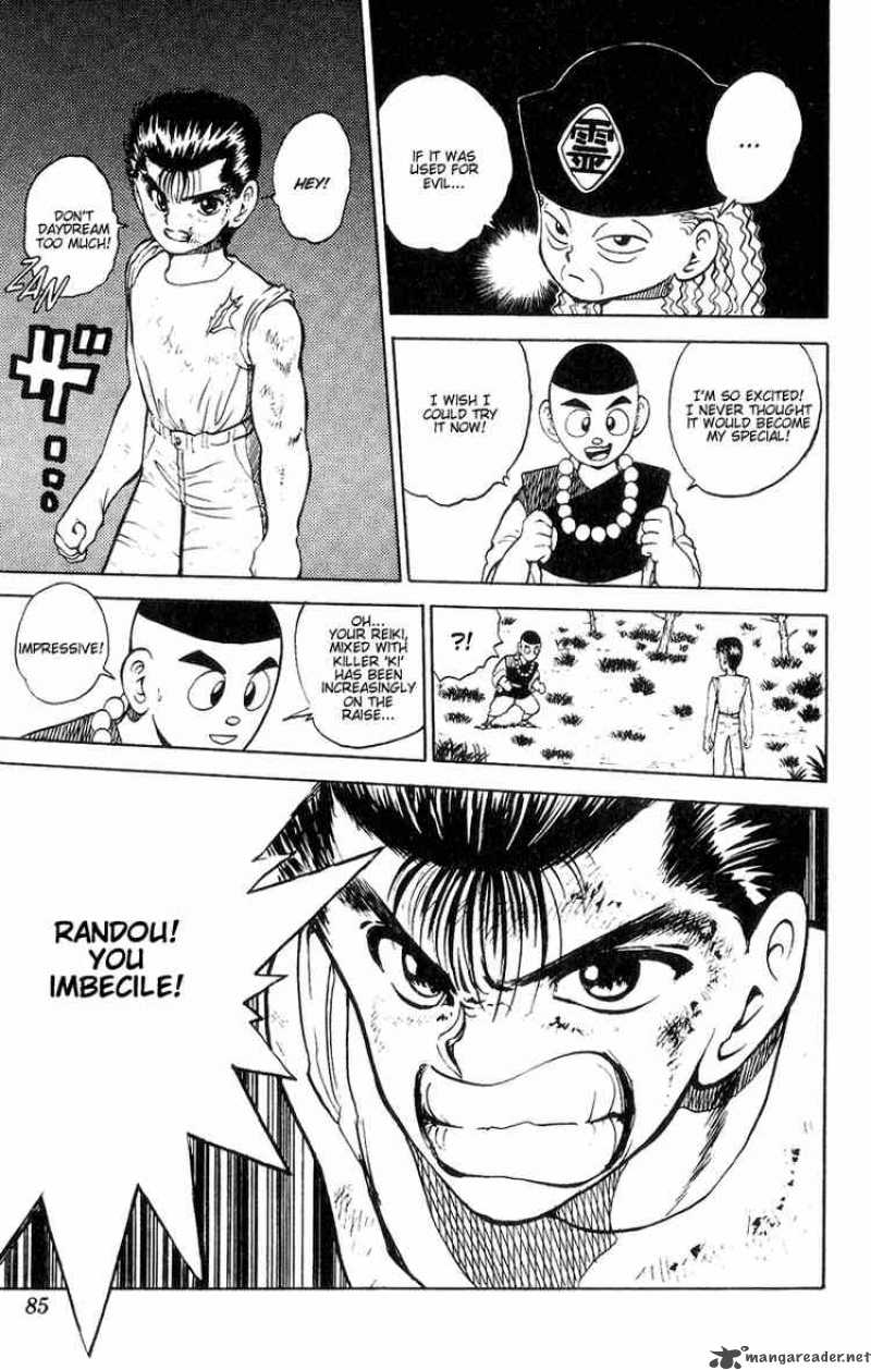 Yu Yu Hakusho Chapter 30 Page 20