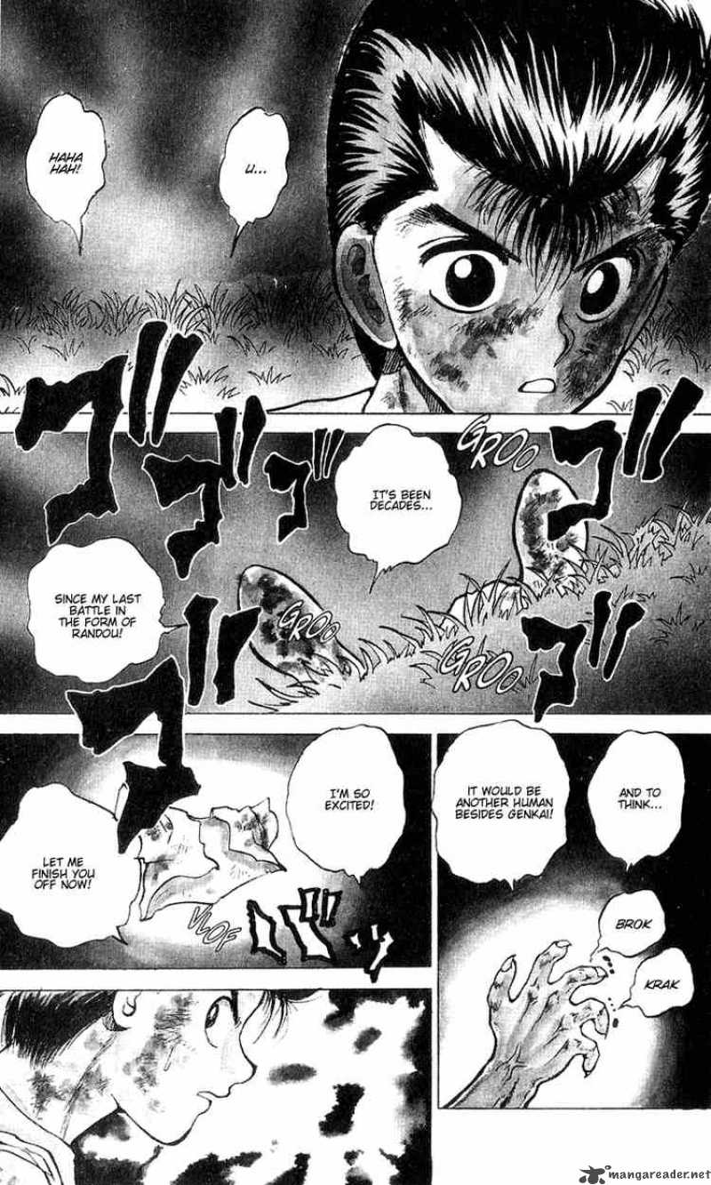 Yu Yu Hakusho Chapter 31 Page 12