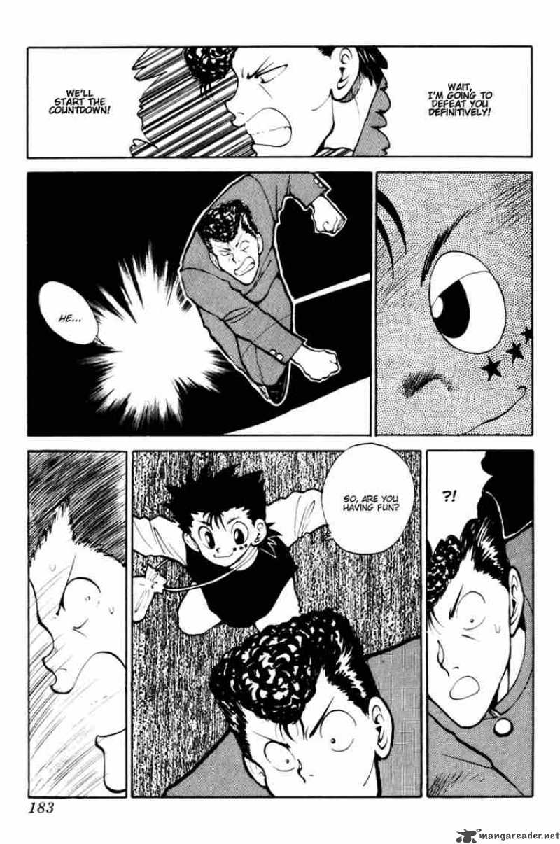 Yu Yu Hakusho Chapter 54 Page 16