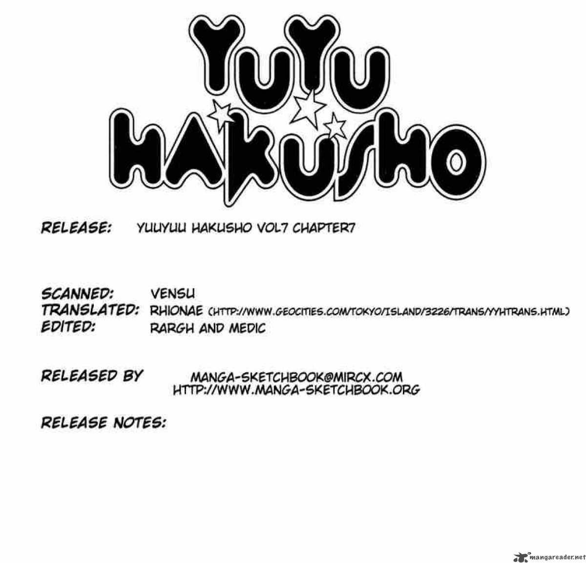 Yu Yu Hakusho Chapter 62 Page 20
