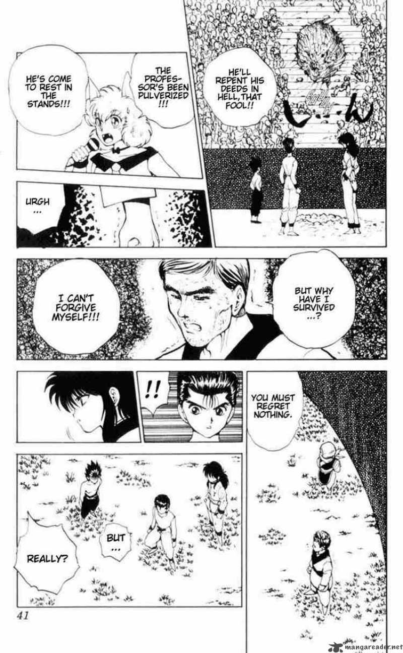 Yu Yu Hakusho Chapter 65 Page 15