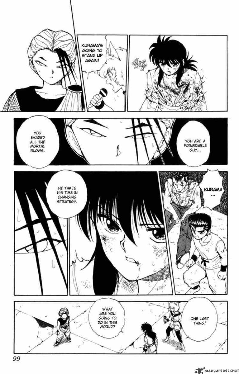 Yu Yu Hakusho Chapter 68 Page 13