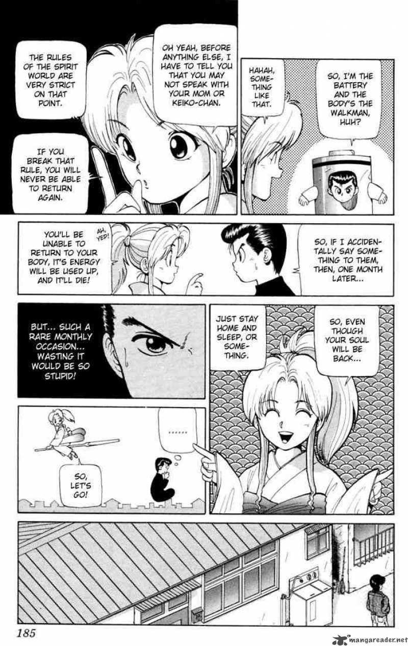 Yu Yu Hakusho Chapter 8 Page 7