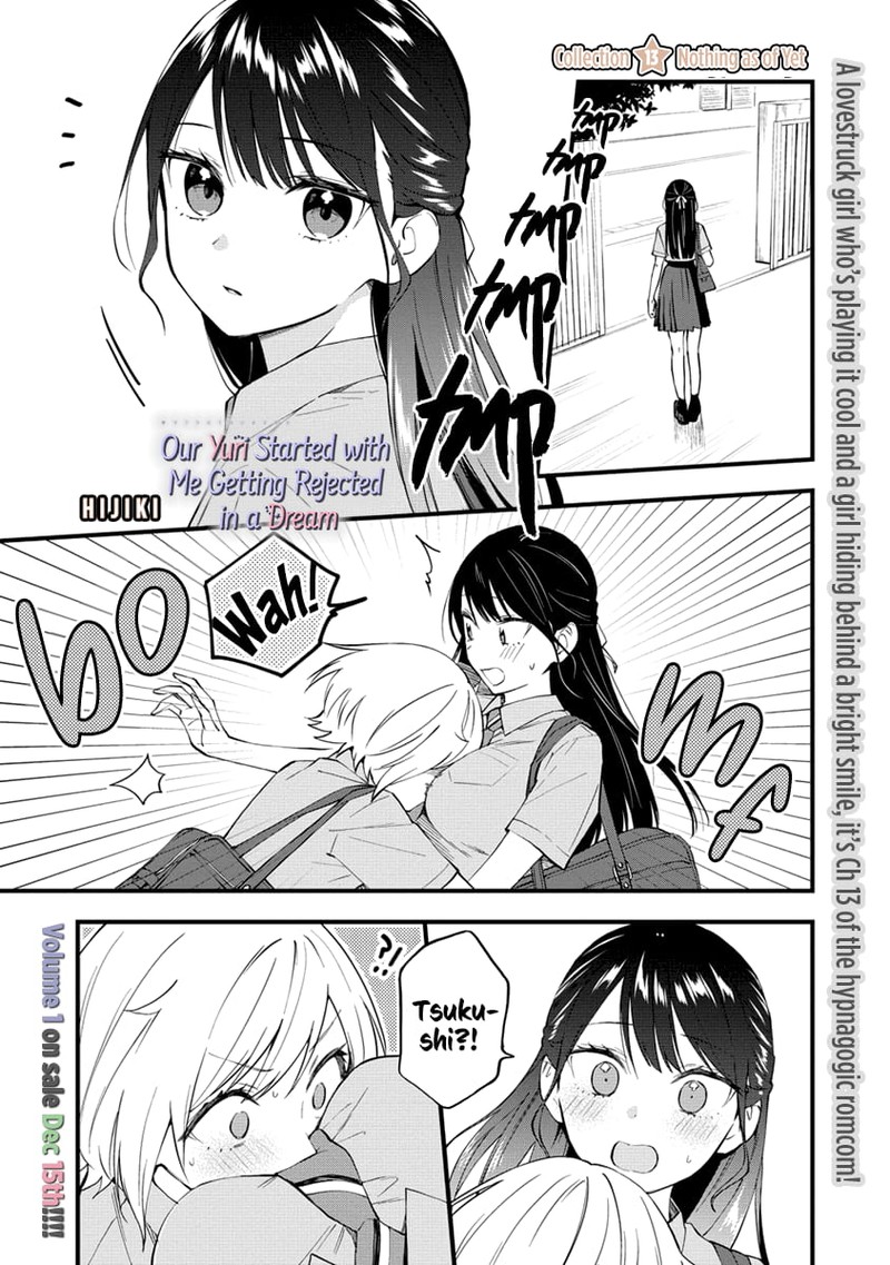 Yume De Furarete Hajimaru Yuri Chapter 13 Page 1